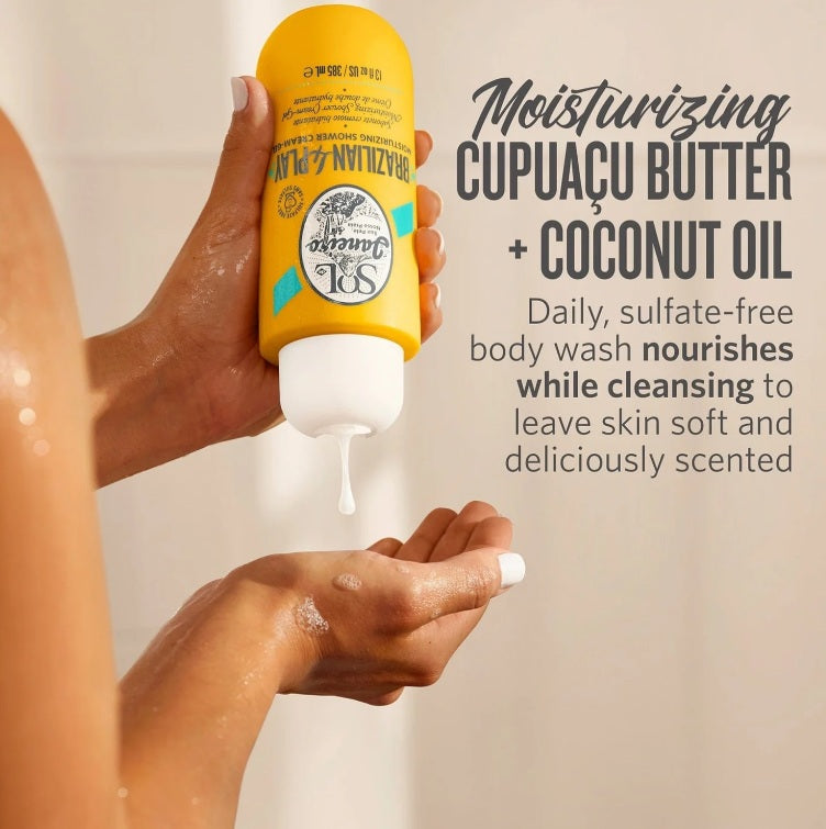 Brazilian Play Moisturizing Shower Cream-Gel - Serene Beauty