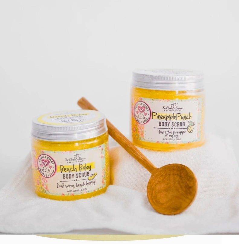6.7oz Beach Baby Body Scrub | Body Wash | Moisturizer - Serene Beauty