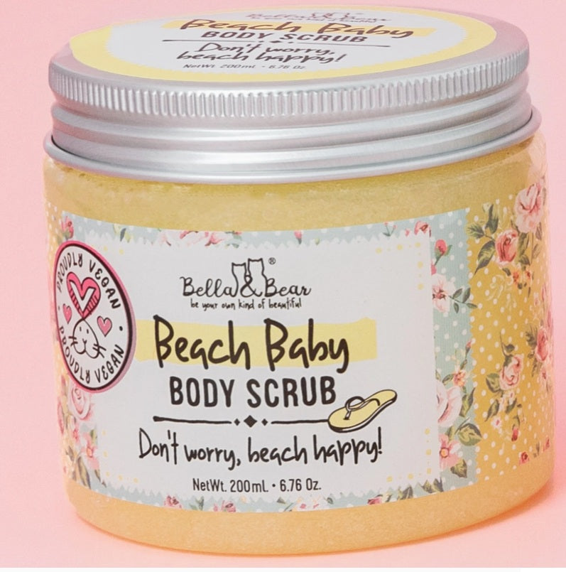 6.7oz Beach Baby Body Scrub | Body Wash | Moisturizer - Serene Beauty