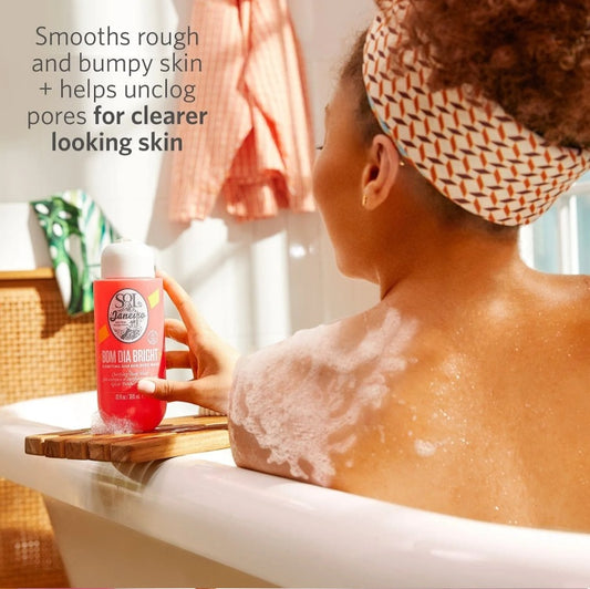 Bom Dia Bright™ Clarifying AHA BHA Body Wash - Serene Beauty