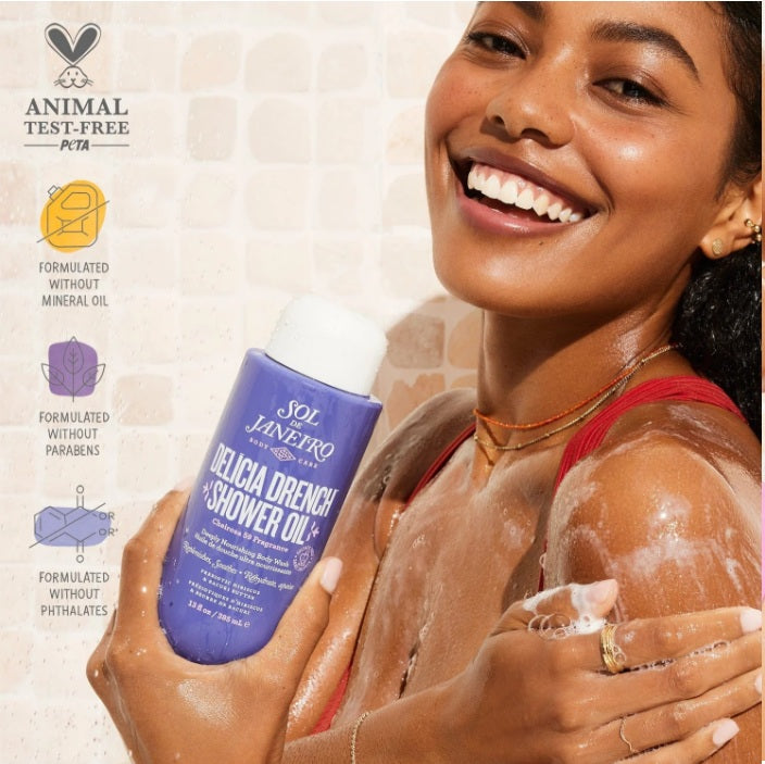 Delícia Drench™ Shower Oil - Serene Beauty