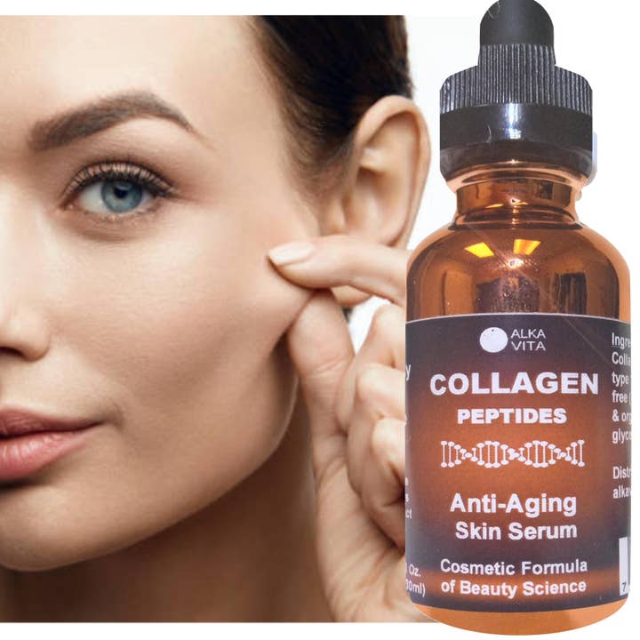 Collagen Peptides Serum Skin Facial Wrinkle Age Defying - Serene Beauty