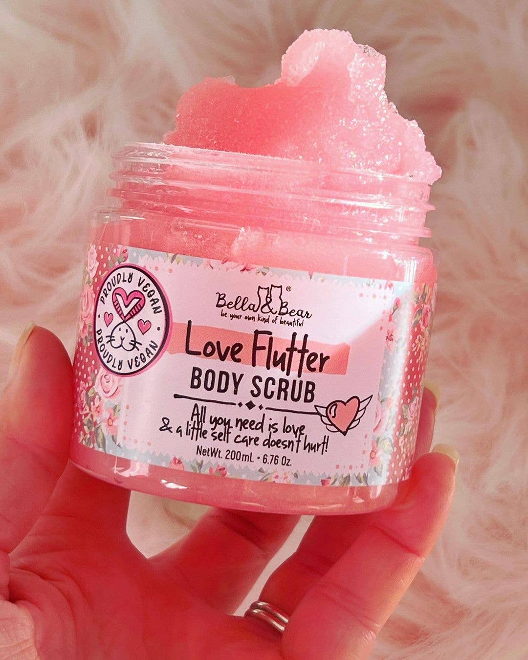Love Flutter Body Scrub | Body Wash | Moisturizer