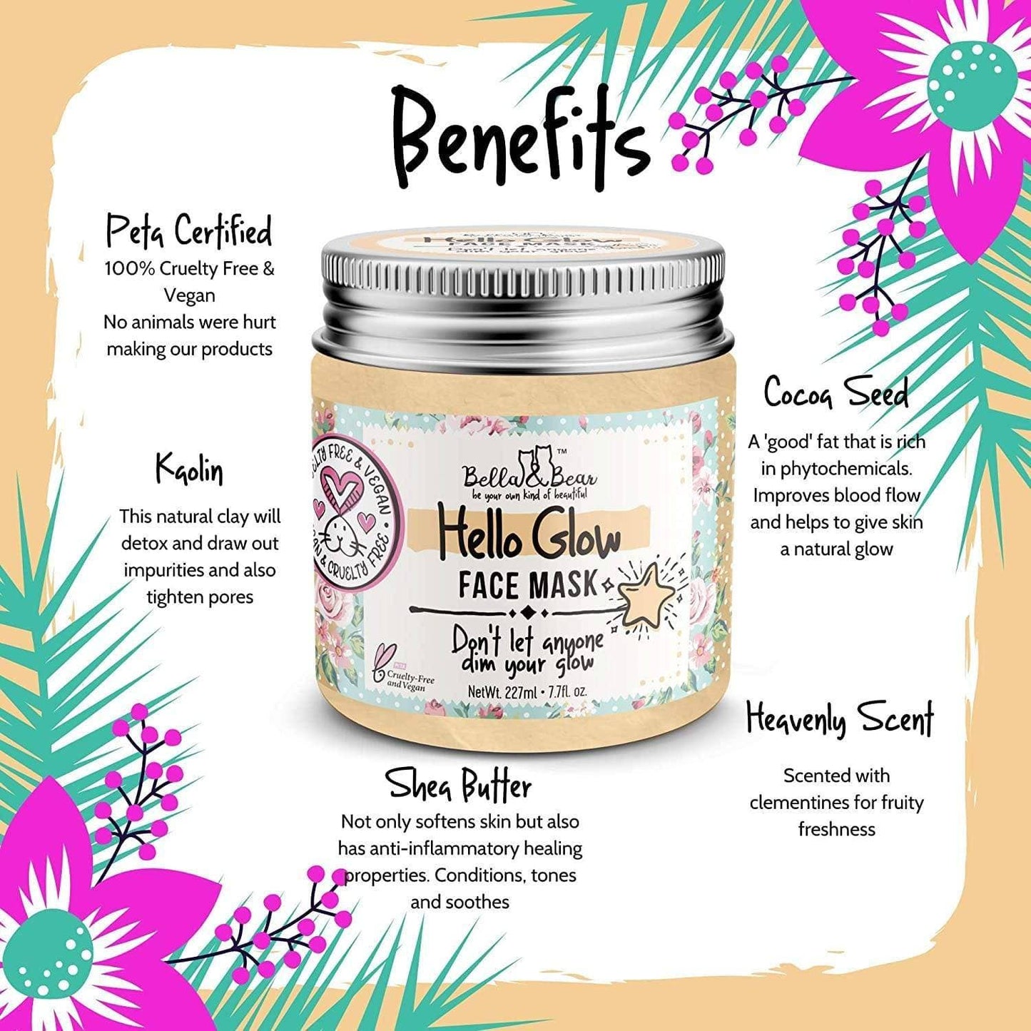 Hello Glow Face Mask | Skin Care | Facial Mask for Women - Serene Beauty