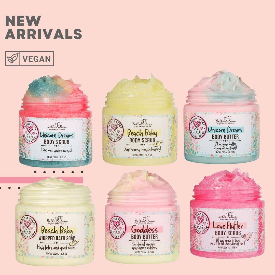 Love Flutter Body Scrub | Body Wash | Moisturizer
