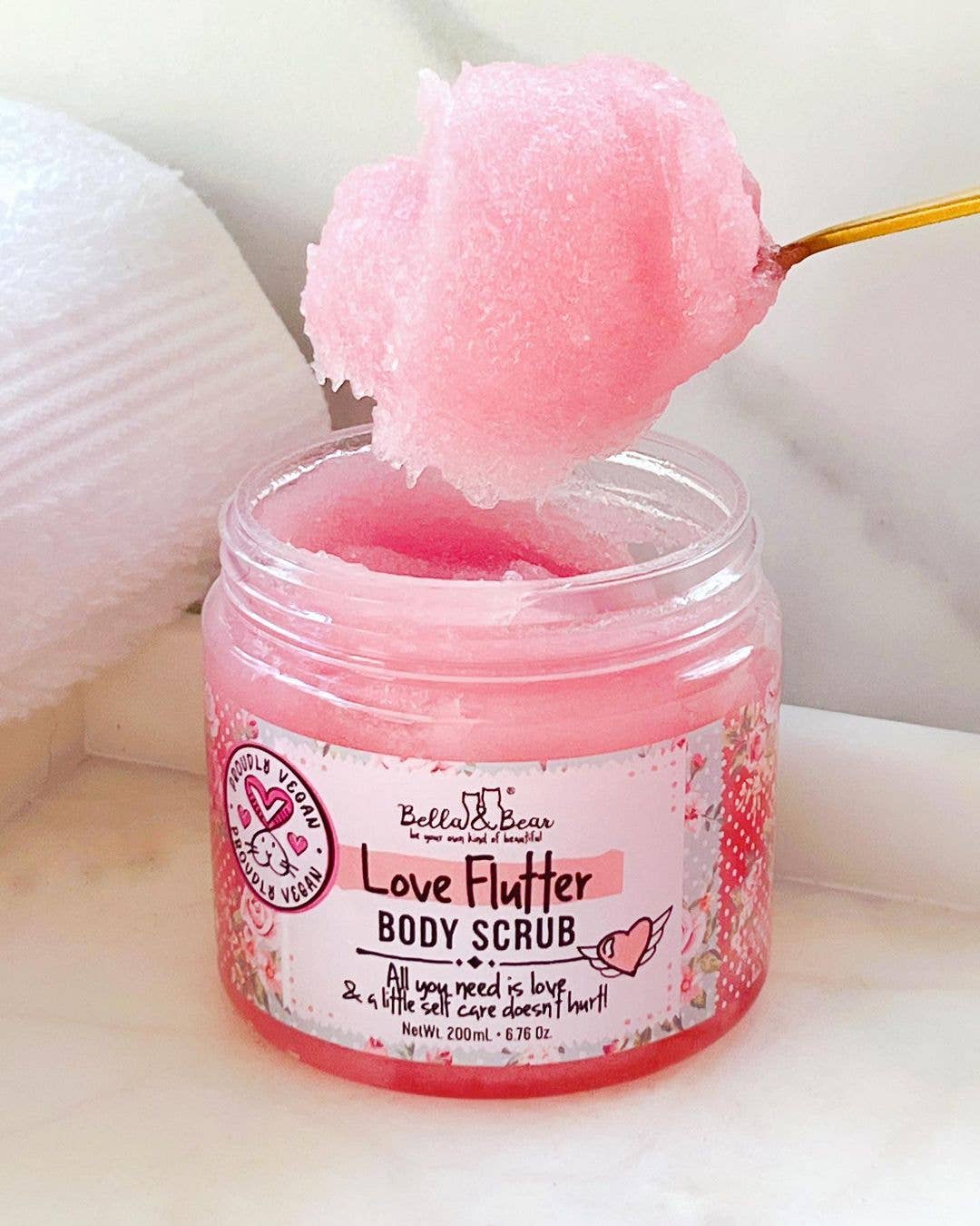 Love Flutter Body Scrub | Body Wash | Moisturizer