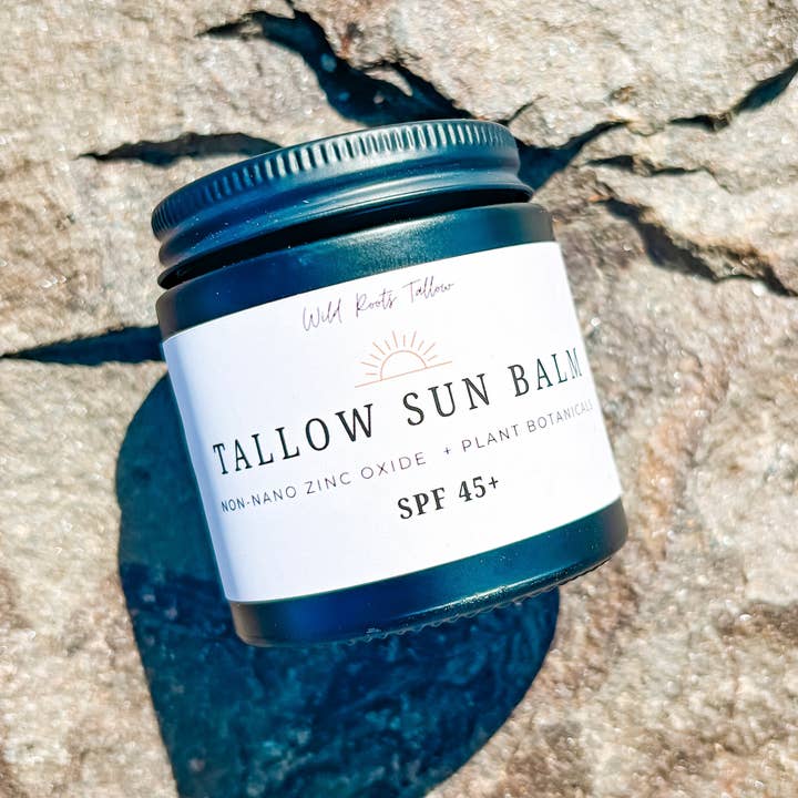 Tallow Sun Balm | Full Body Protection| Non-Nano Zinc Oxide | Pure and Natural - Serene Beauty