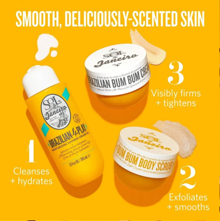 Brazilian Play Moisturizing Shower Cream-Gel - Serene Beauty