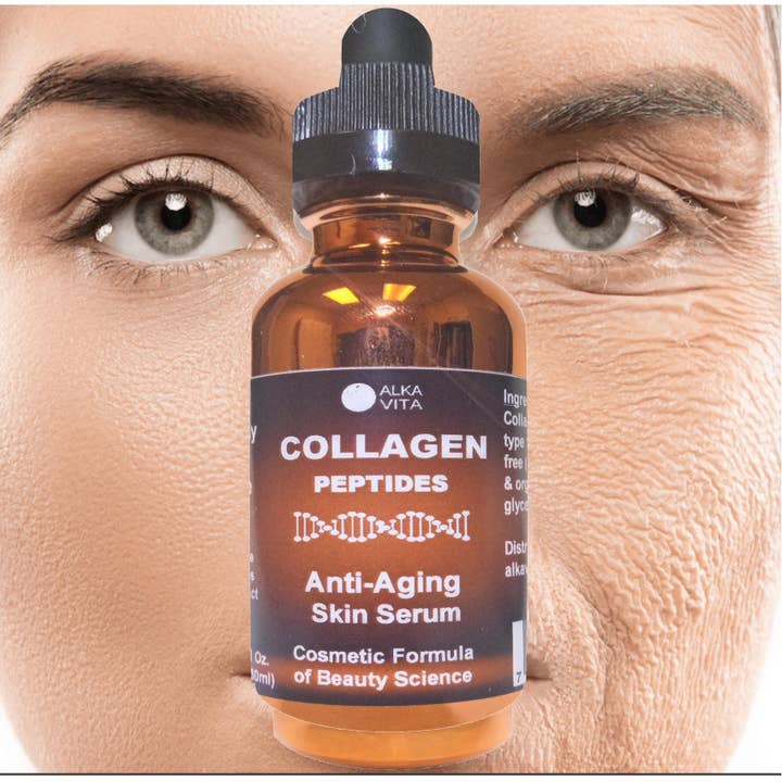 Collagen Peptides Serum Skin Facial Wrinkle Age Defying - Serene Beauty