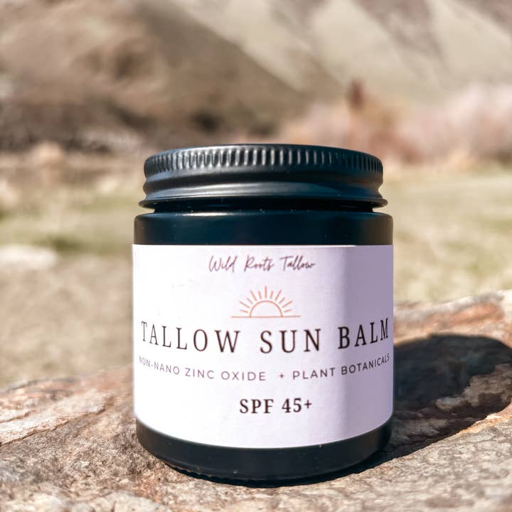 Tallow Sun Balm | Full Body Protection| Non-Nano Zinc Oxide | Pure and Natural - Serene Beauty