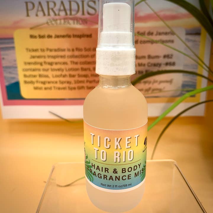 Ticket To Rio | Spa Gift | Travel (Brazilian Crush 40 Type) - Serene Beauty