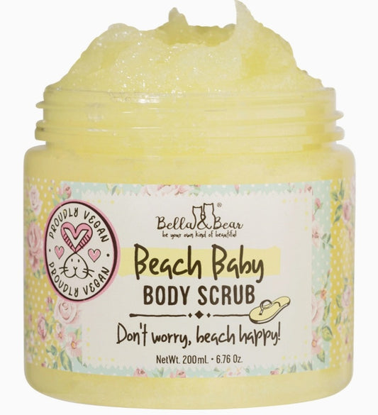 6.7oz Beach Baby Body Scrub | Body Wash | Moisturizer - Serene Beauty